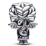 Berloque Daenerys Targaryen com Dragão GOT Prata 925 Separador